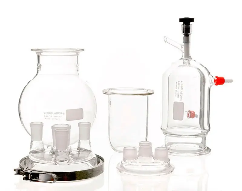 Industria de vidraria para laboratório